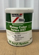 Axalta Spies Hecker Permacron 257 AL317 Blue Transparent – 1L