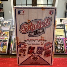 1991 Upper Deck Baseball Factory Sealed Wax Box - Find The NOLAN - SP-1 JORDAN