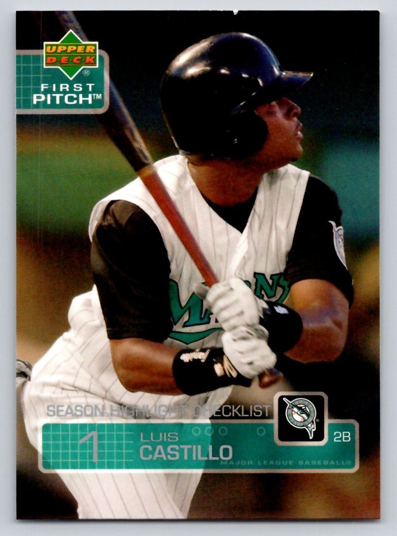 2003 Upper Deck First Pitch - Checklist Luis Castillo #265 - *Near Mint-Mint*