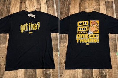 Smack Apparel Got Five? Steelers T Shirt Mens XL Black Graphic Tee NWT