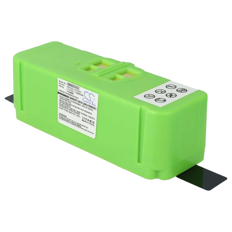 Akku für iRobot Roomba 895 891 890 965 896 985 980 960 Series 600 5200mAh 14,4V - Bild 3 von 4
