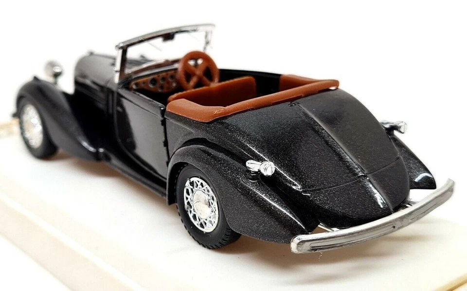 Solido 1/43 - 4003 Talbot T23 Convertible Dark Grey diecast model car - Image 3 of 3
