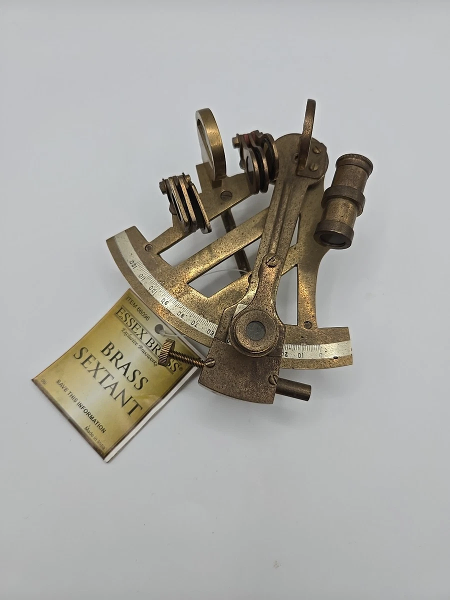 Vintage Original Sextant Antique Maritime Navigational Instruments