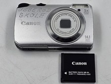 Canon PowerShot A3200 IS 14.1 MP Digital Camera Silver - Working