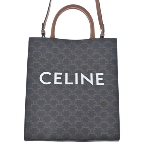 Celine Tote Bag Black Women's Used Classic 27cm from Japan