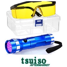 Comprehensive Aluminum Ac Leak Detector Tool Kit With 14 Led Flashlight And Case Comprehensive Aluminum Ac Leak Detector Tool Kit With 14 Led Flashlight And Case