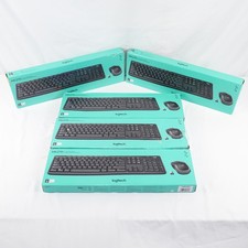 Logitech MK270 Full Size Wireless Keyboard And Mouse Combo Lot of 5
