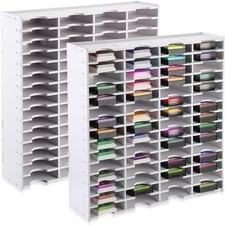 2 Pack 60 Grids Ink Pad Storage Holder Stamp Organizer, Ink Pad Stamp Holder ...