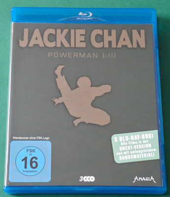 Powerman 1-3 / UNCUT (Jackie Chan) Blu-ray