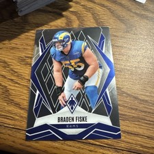 2025 Panini Phoenix - Braden Fiske #82 Los Angeles Rams