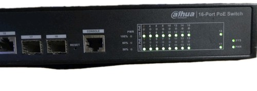 Dahua 16-Port PoE Ethernet Managed Switch DH-PSF4218-16ET-240. - 第 2/5 張圖片