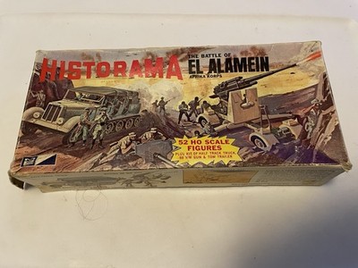 MPC HISTORAMA 8001-150 Afrika Korps THE BATTLE OF EL ALAMEIN Diorama Model Kit
