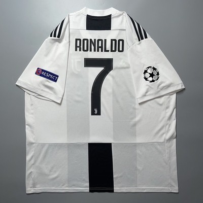JUVENTUS ADIDAS 2018/2019 FOOTBALL HOME JERSEY #7 RONALDO SIZE “XL
