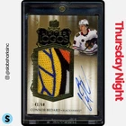 2023 UPPER DECK THE CUP #LL-CB CONNOR BEDARD LIMITED LOGOS ROOKIE PATCH AUTO /50