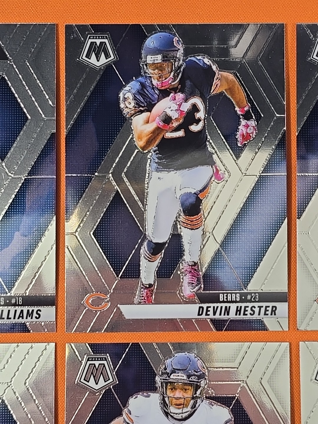 🟠🐻🔵 2025 MOSAIC CHICAGO BEARS COMPLETE BASE TEAM SET (13 CARD LOT) 🟠🐻🔵