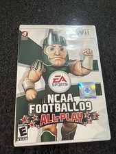 NCAA Football 09: All-Play - Nintendo  Wii Game - No Manual