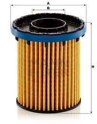 MANN-FILTER ÖLfilter HU 8016 FüR Opel-image