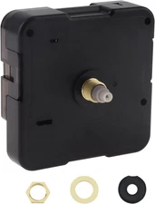 Clock Mechanism Replacement, 12Mm (0.47 Inch) Shaft Length,5Mm (3/16 Inch) Threa
