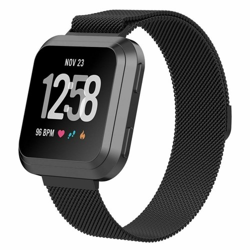 Magnetic Milanese metal For Fitbit Versa / 2 Watch Wrist Band Strap Bracelet - Picture 7 of 13