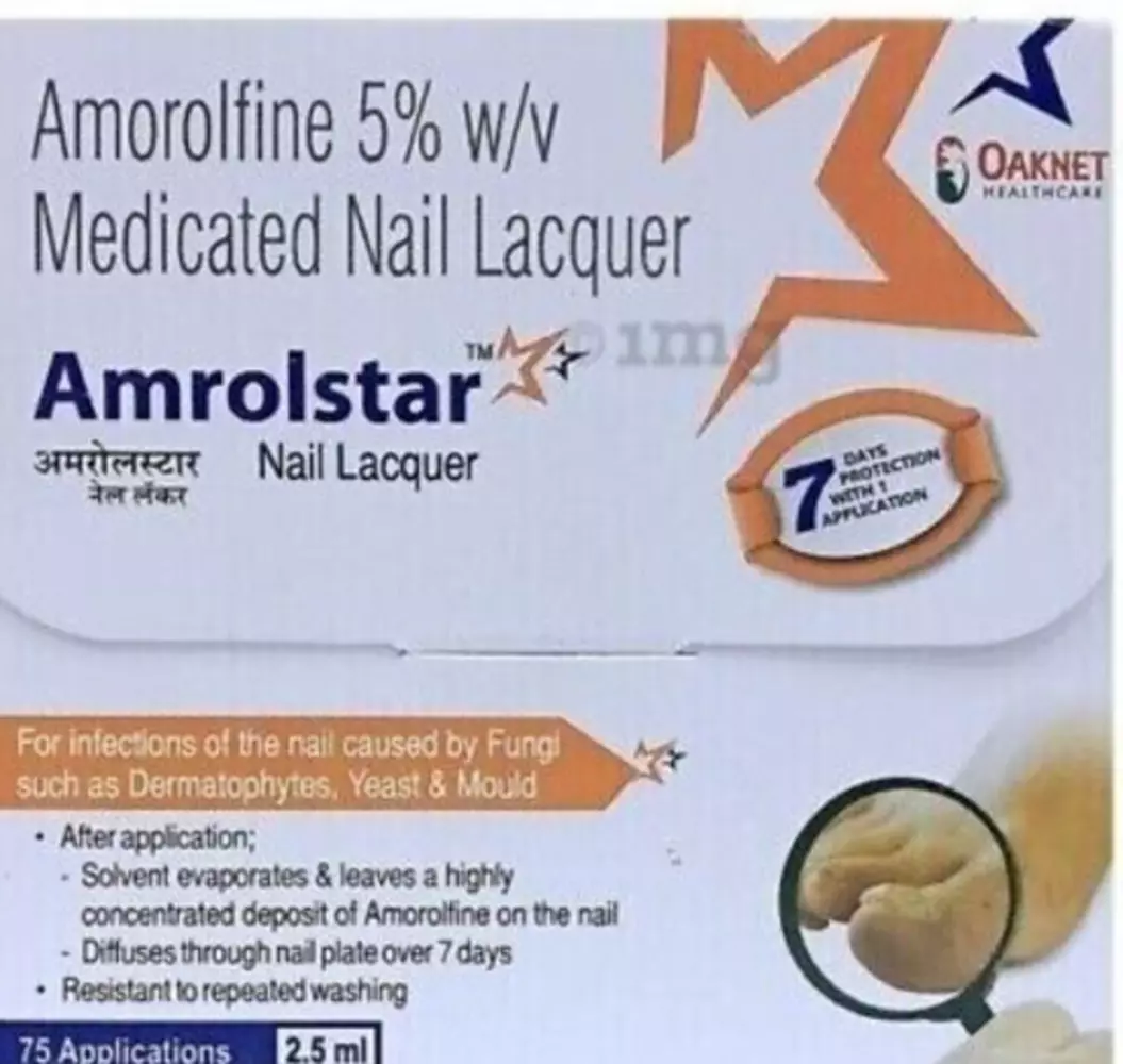 Amorolfine nail lacquer how to use: Mechanism of action, Uses, Dosage, Side  Effects - YouTube