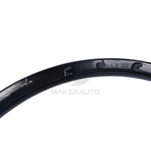 Front Left Fender Flare Wheel Molding For Tesla Model X 2021-2024 WITHOUT SENSOR - Picture 2 of 13