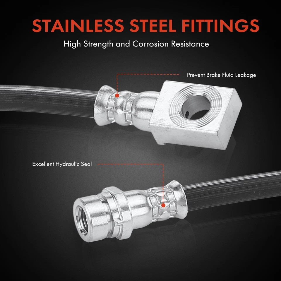 Задний гидравлический шланг левого тормоза для Ford Escape 2008 Mazda Tribute Mercury Mariner - Изображение 4 из 4