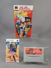 NINTENDO SUPER FAMICOM SFC JoJo's Bizarre Adventure Japanese Version Boxed