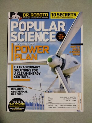 Popular Science Magazine July 2009 The Future of Energy Power Plan