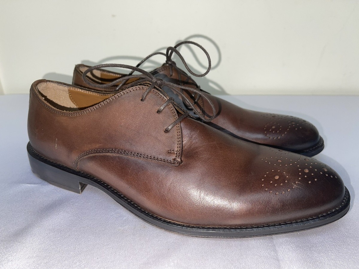 BLACK BROWN 1826 Floating Medallion Men\'s Size 10 Brown Dress Shoes 2018-829 Black Brown 1826 Men main image 3