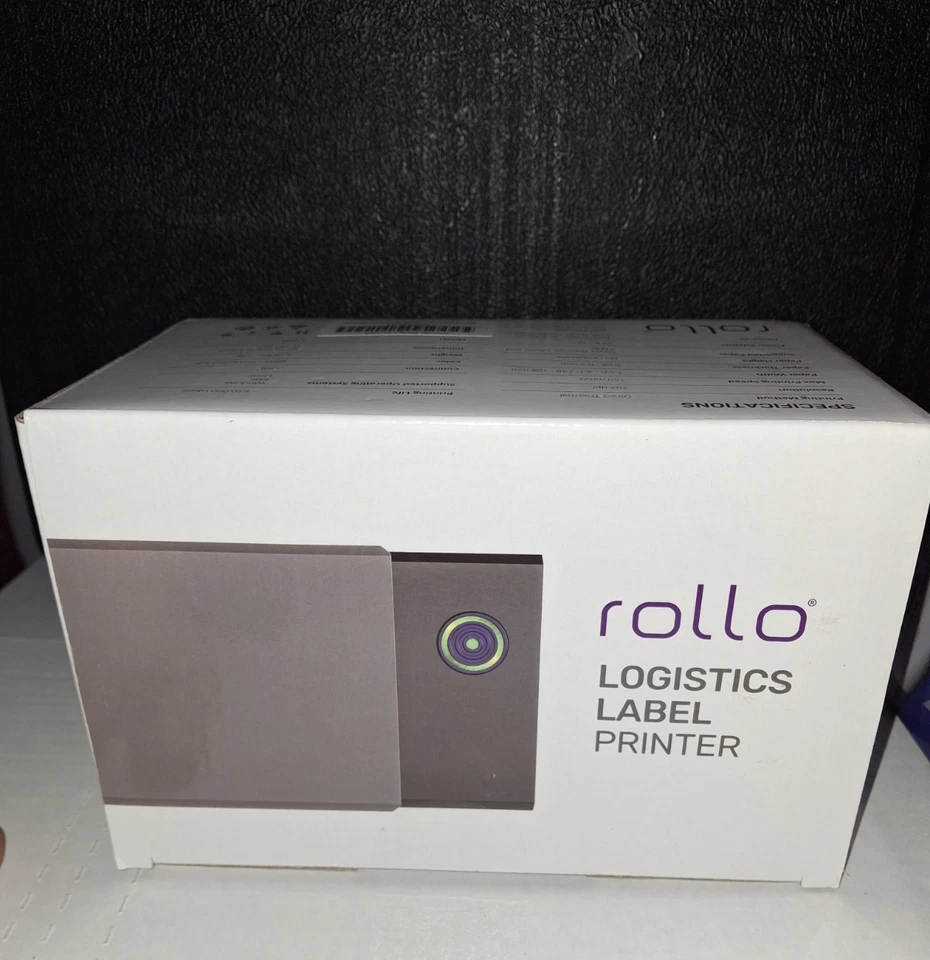 Rollo thermal label printer bundle mod x1038 new w/label stand /shipping labels - Image 3 of 4