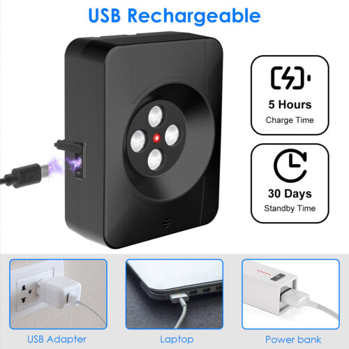 Ultrasonic Anti-barking Device Indoor Outdoor Dog Bark Control Sensing Distance - Picture 4 of 13