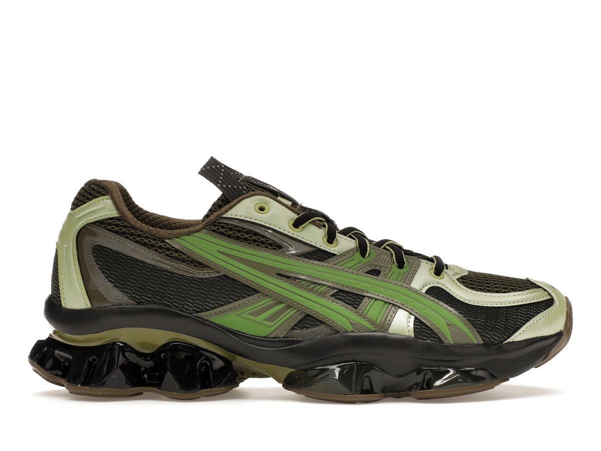 【Asics】 正規品★ US5-S Gel-Quantum Kinetic Moss Bamboo ASICS US5-S Gel Quantum Kinetic Moss Bamboo - 1203A403-300
