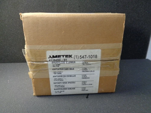 116450-01 AMETEK ROTRON WINDJAMMER 547-1018 BRUSHLESS BLOWER 24VDC