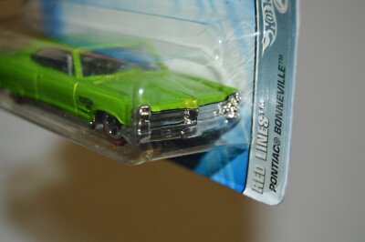 Hot Wheels Red Lines Pontiac Bonneville Green #099 Diecast 1