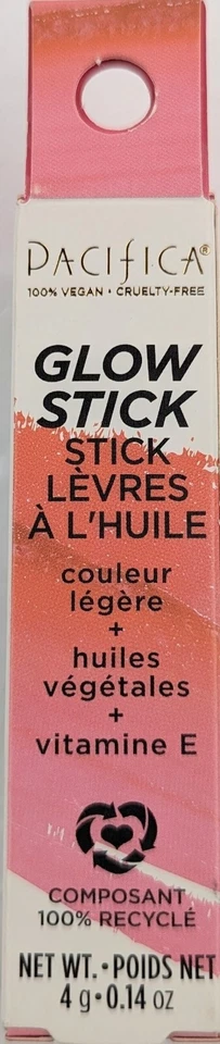Aceite para labios Pacifica Glow Stick en brillo rosado 4 g tamaño completo Foto 3 de 3