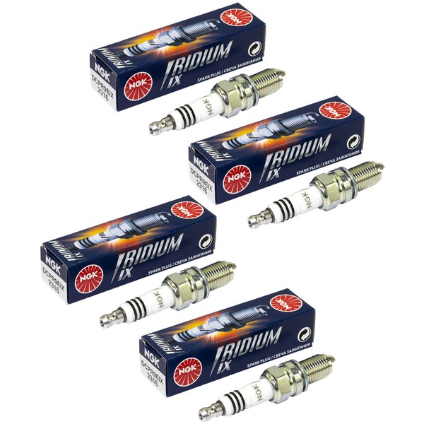 DCPR9EIX ZüNdkerze Set 4 StüCk Ngk Iridium FüR Vespa Piaggio ET2 50 I 1998-2000-image