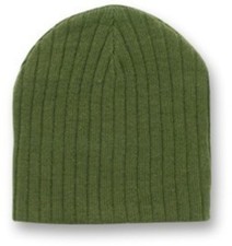 Army Green Ribbed Cable Beanie Knit Cap Skully Winter Hat Ski Snowmobile Outdoor