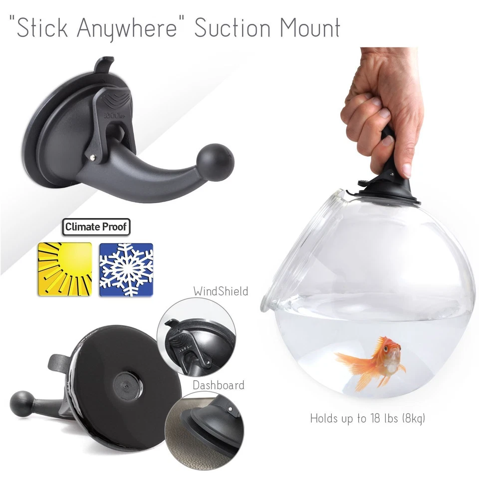 Universal Car Windshield Dashboard Suction Cup Mount Holder Stand for Cell Phone - Image 2 of 4