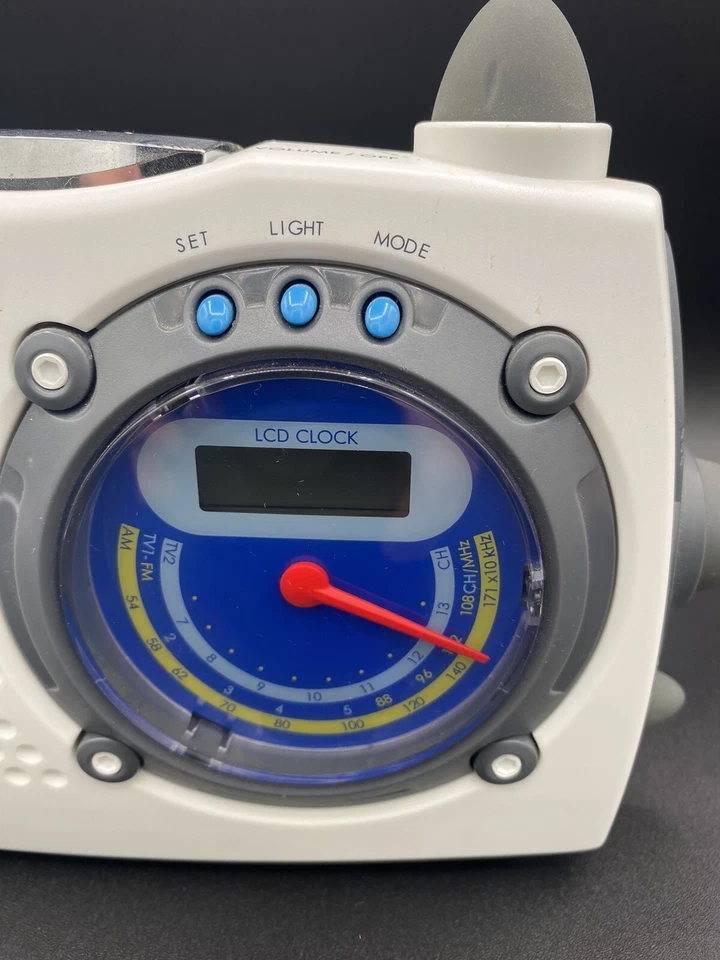 Vintage Emerson Instant Weather Band Radio LCD Clock AM FM TV Tested - Image 2 of 4