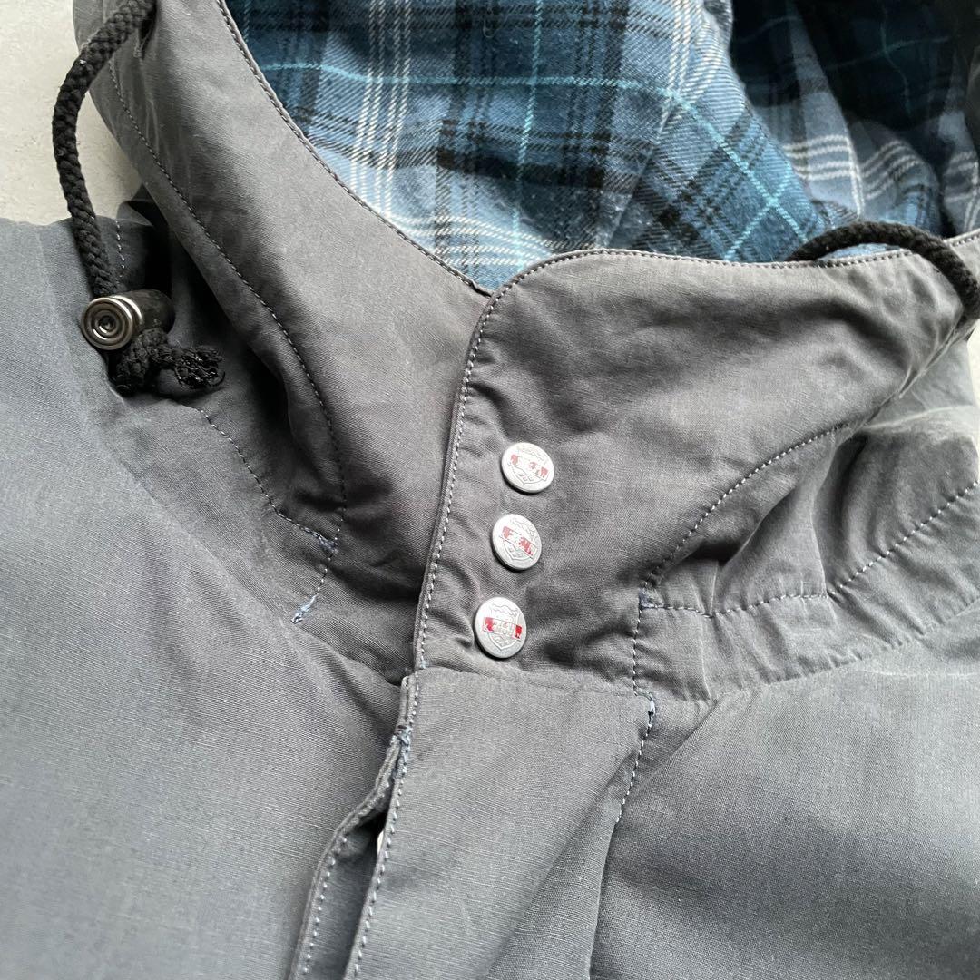 Nigel Cabourn 90s hunting jacket Navy Cotton Size 3 Used Nigel Cabourn 90s hunting jacket Navy Cotton Size 3 Used