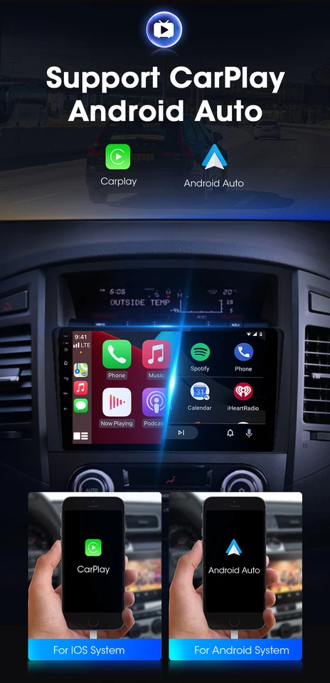 Android 15 Car Stereo For Mitsubishi Pajero 2006-2015 Car Play DSP GPS 6GB+128GB - image 4 of 4