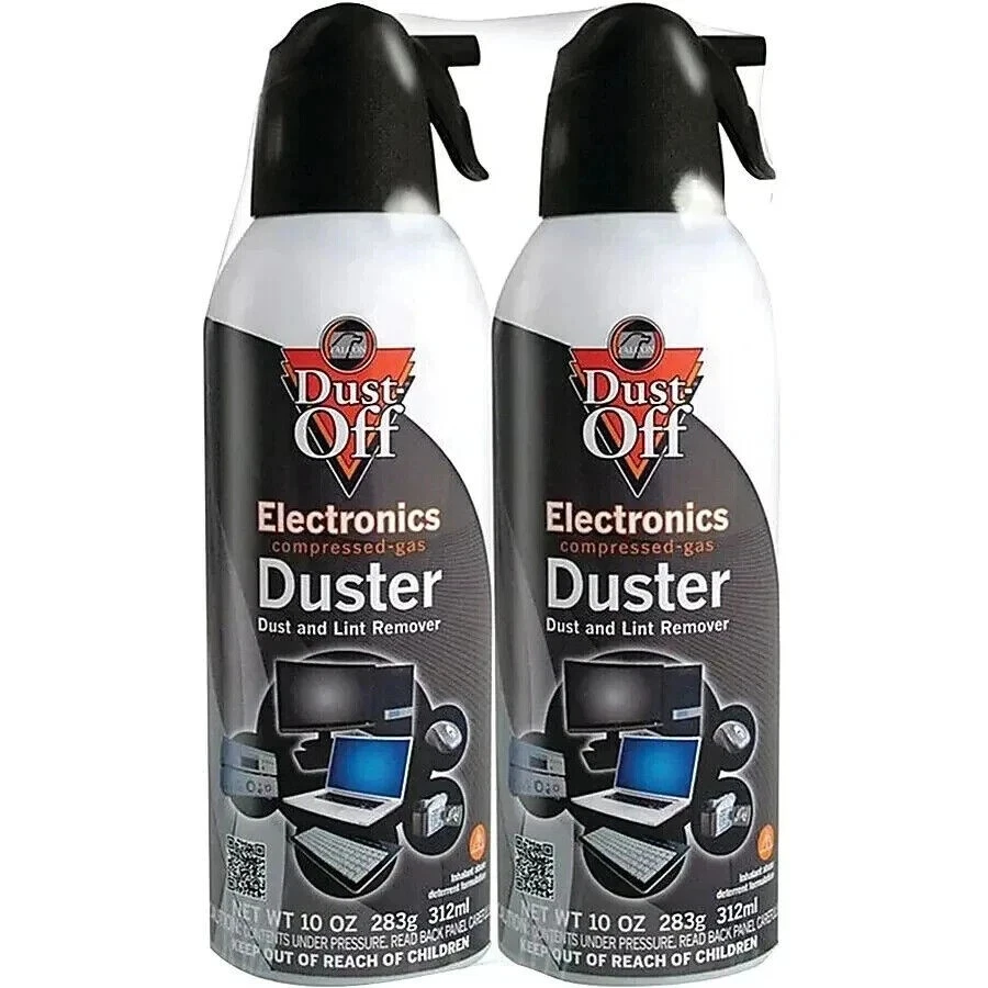 Falcon Compressed Gas 152a Disposable Cleaning Duster 2 Count With Wipe 10 Oz. - Image 3 of 3