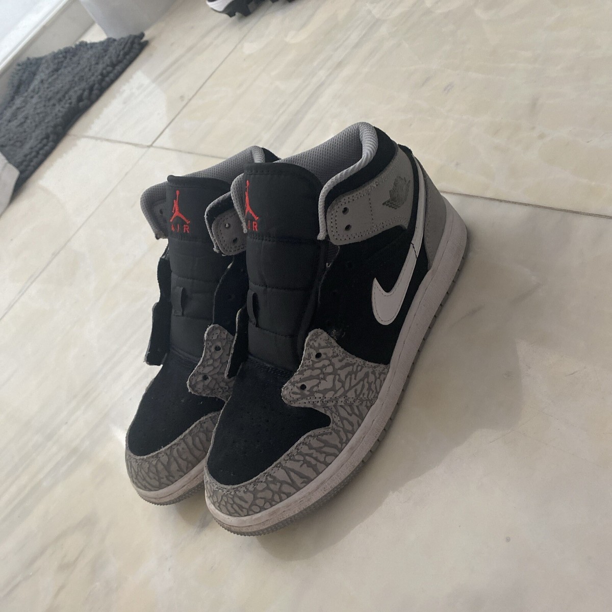 Size 4 - Jordan 1 Mid SE Elephant Toe | eBay