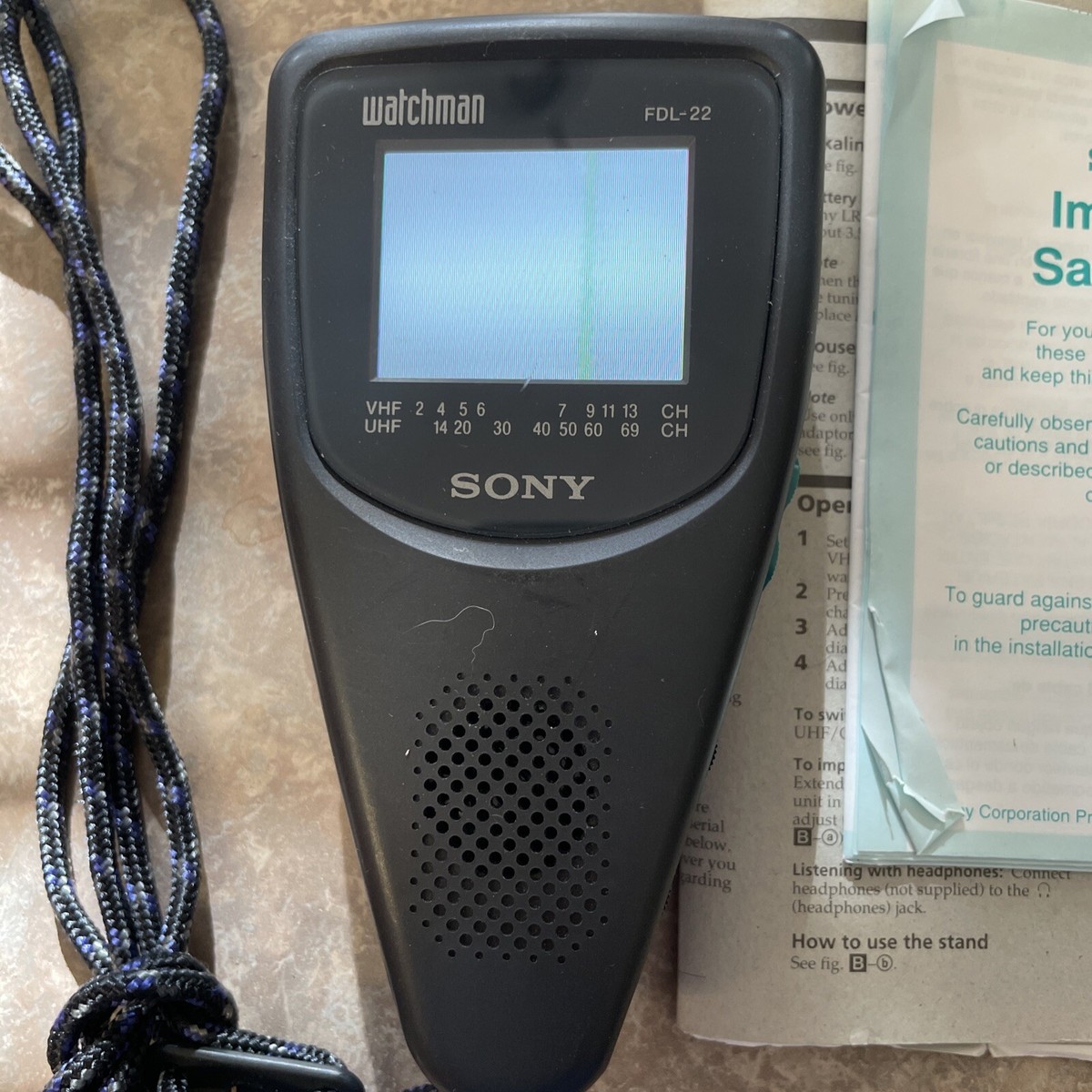 SONY watchman FDL-33S ジャンク Sony Watchman - Wikipedia