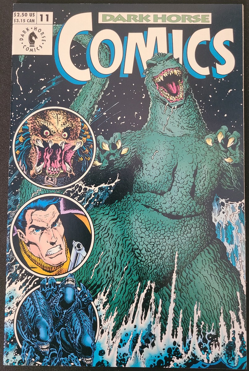 DARK HORSE COMICS #11 (Jul 1993) Godzilla Predator Aliens James