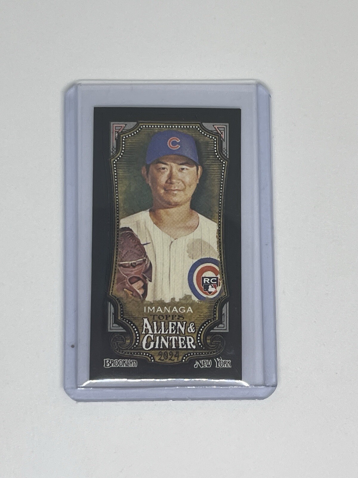 2024 Topps Allen & Ginter #181 Shota Imanaga RC Mini Black Border Cubs