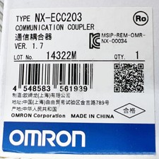 New Omron Module NX-ECC203 PLC Automation Unit