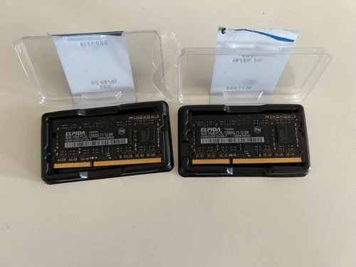 Apple iMac A1418 ELPIDA 2 banchi memoria RAM da 4 GB 1rx8 PC3L-12800S SO-DIMM