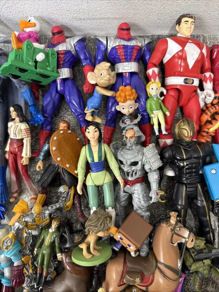 Gran Lote Mixto Figuras de Acción Juguetes Superhéroe Disney DC Marvel Star Wars Tortugas Foto 4 de 4