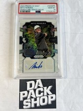 2024 Prizm Liv Golf Signatures Mito Pereira #SIGMPE White Mojo 1/36 PSA 10